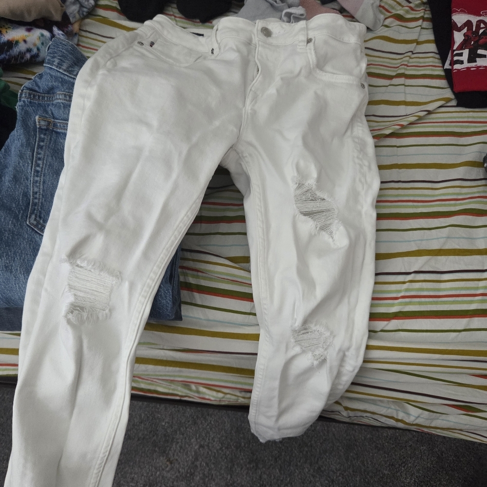Vigoss Women's Skinny Jeans - White